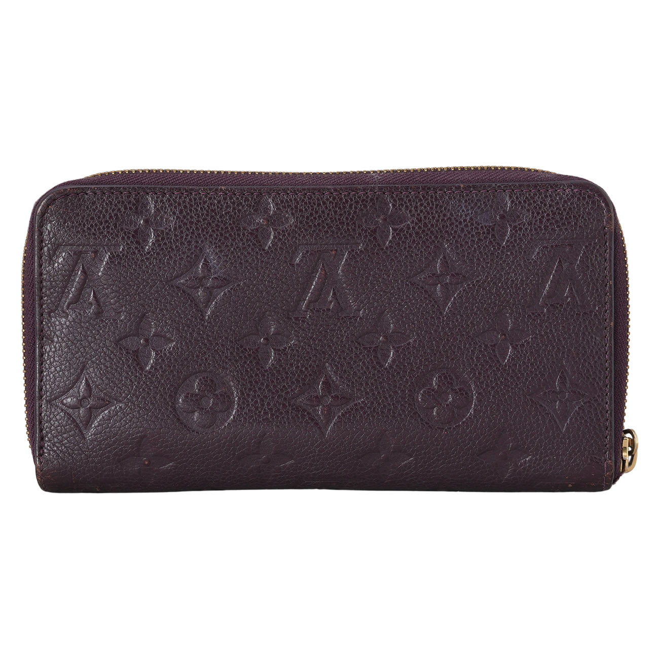 LOUIS VUITTON(USED)루이비통 앙프렝뜨 지퍼 장지갑